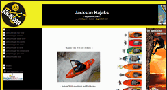 Desktop Screenshot of jackson-kajaks.com